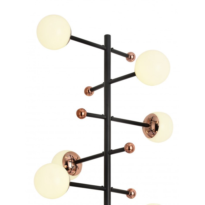 LED LAMPS 81344/1F GOLD BLACK