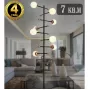 LED LAMPS 81344/1F GOLD BLACK