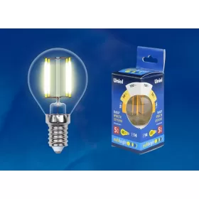 LED-G45-5W/WW/E14/CL/MB GLM10TR картон