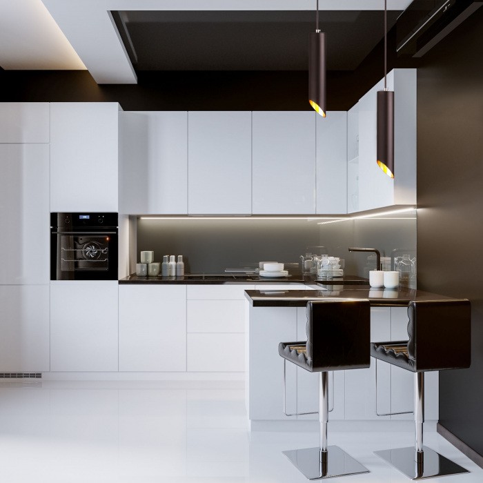 7011 MR16 BK/GD черный/золото