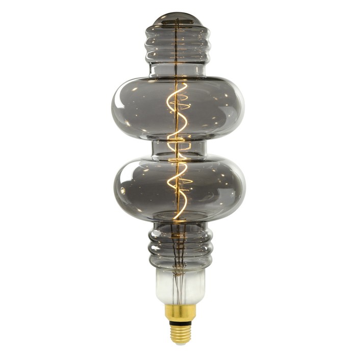 LED-SF42-5W/SOHO/E27/CW CHROME/SMOKE GLS77CR