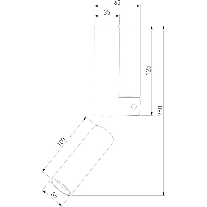40020/1 LED белый