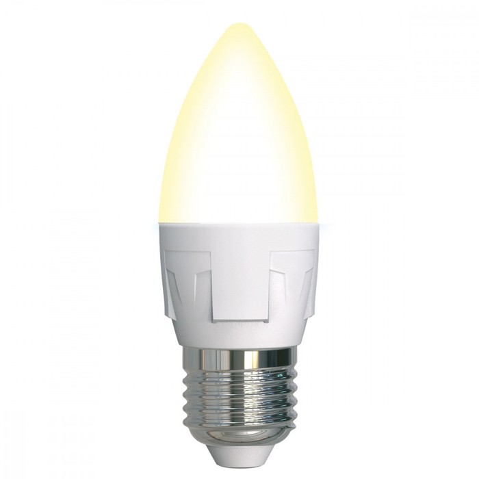 LED-C37 7W/3000K/E27/FR/DIM PLP01WH картон