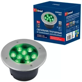 ULU-B12A-9W/GREEN IP67 GREY