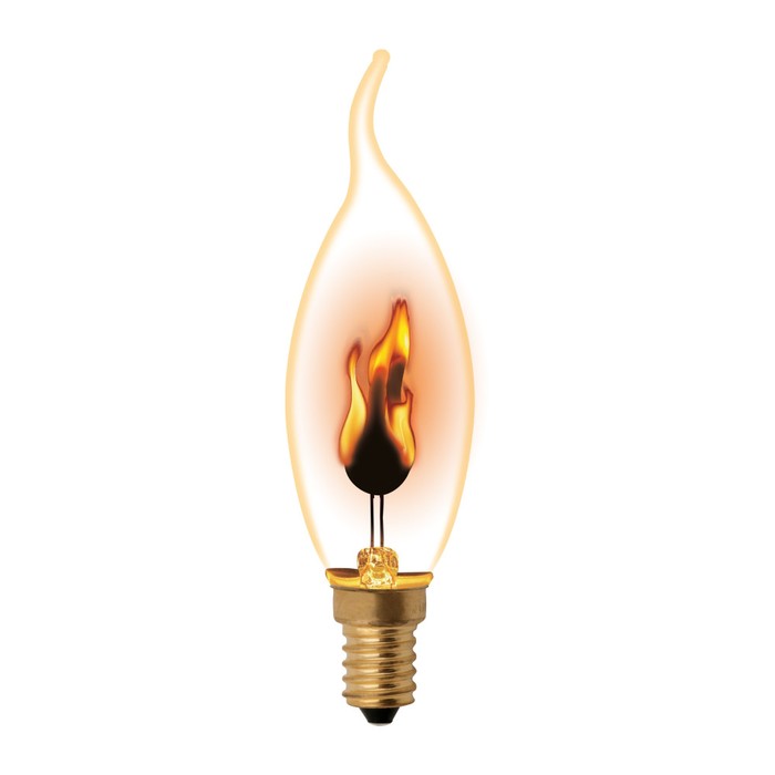 IL-N-CW35-3/RED-FLAME/E14/CL