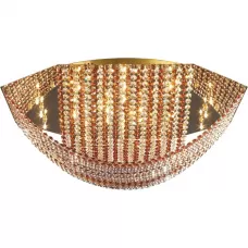 06 2484 0333 24 gold, amber and white crystal