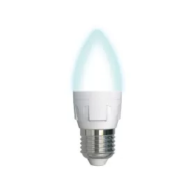 LED-C37 7W/NW/E27/FR PLP01WH картон
