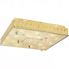 2462/25 gold plated+color crystal