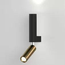 40020/1 LED черный/латунь