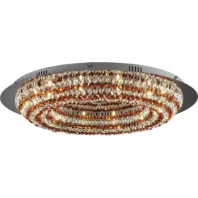 2483/12 chrome, amber and white crystal