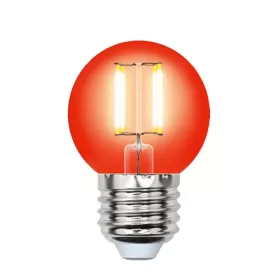 LED-G45-5W/RED/E27 GLA02RD картон