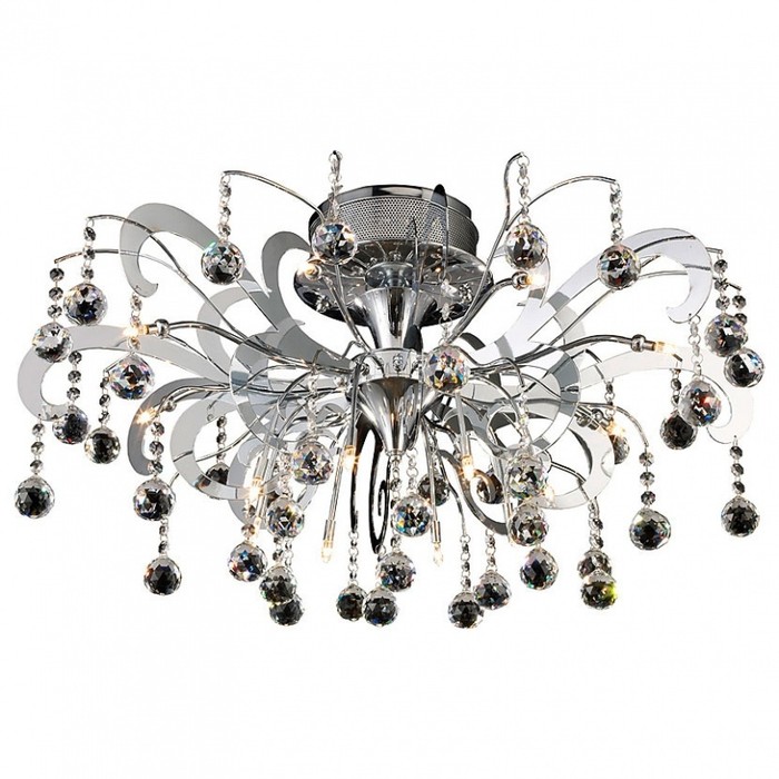 A8127/8+8 chrome + white crystal
