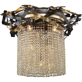 555-06-03 gold + black + shampagne crystal