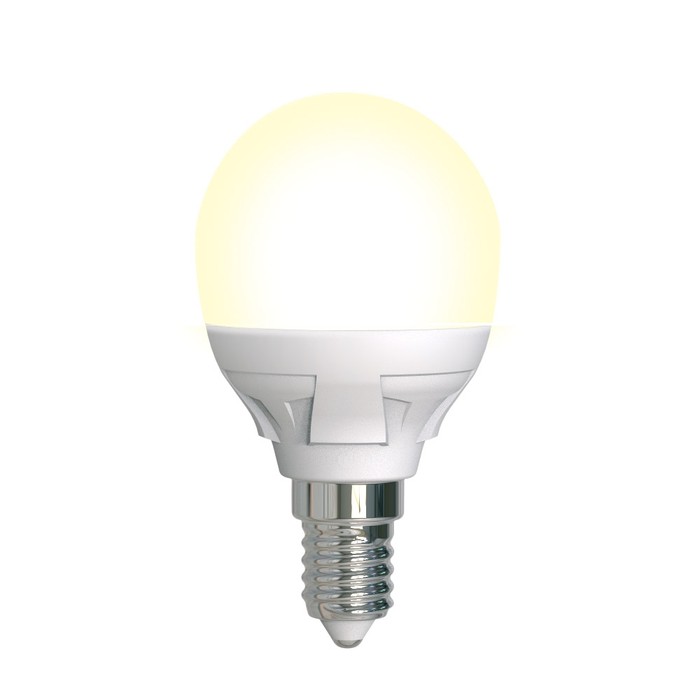 LED-G45 7W/3000K/E14/FR/DIM PLP01WH картон