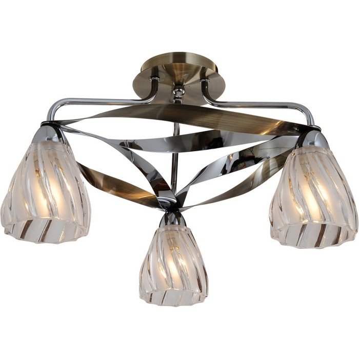 405-03-53CAB chrome + antique brass