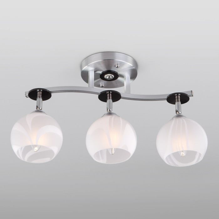 9643/3 серебро / белый