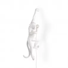 Monkey Lamp Outdoor Hanging Left