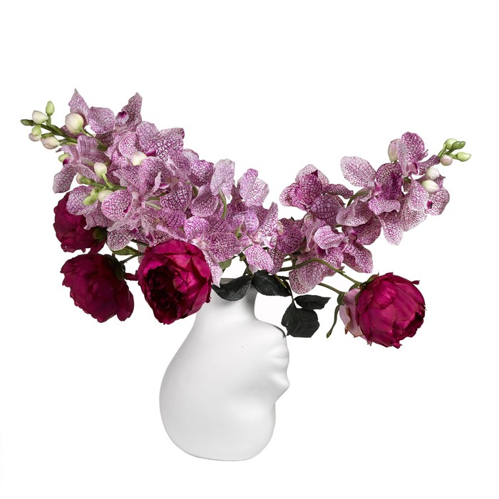 Vase head upside down