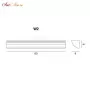 Cornice W2 chrome