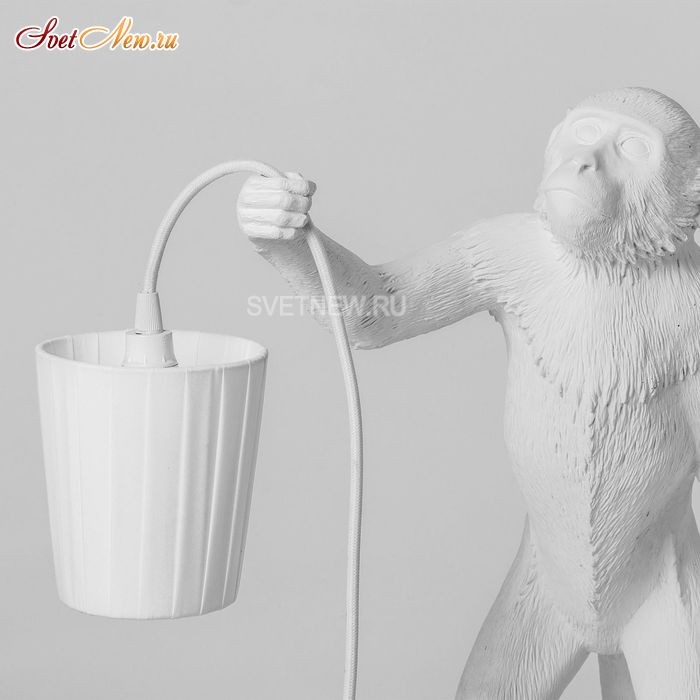 Monkey Lamp 14918 white
