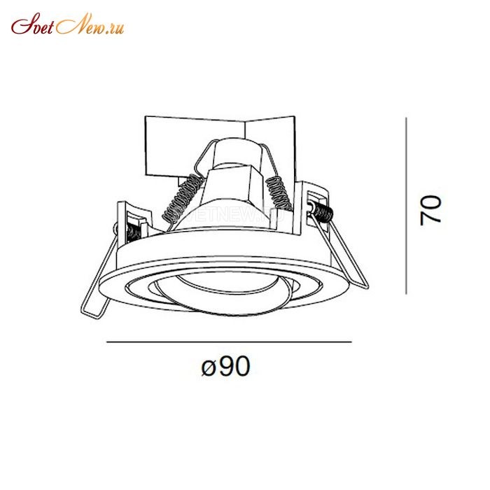 6030340 ECCO MAT CHROME