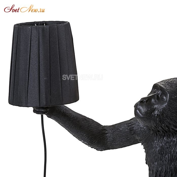 Monkey Lamp 14918 black