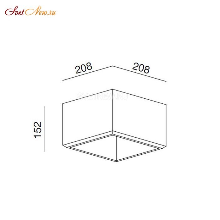 12754 HIDE RECESSED BOX BIG