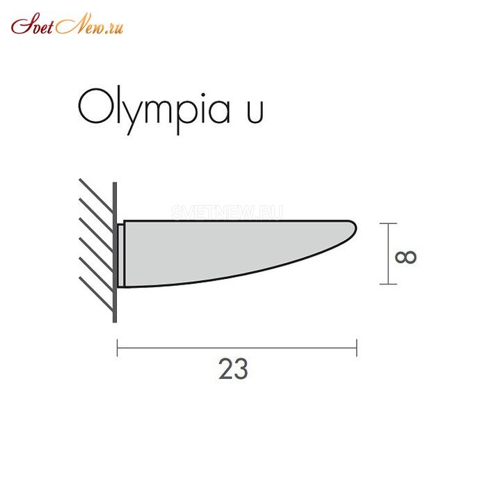Olympia W-U Halo Aluminium