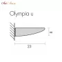 Olympia W-U Halo Aluminium