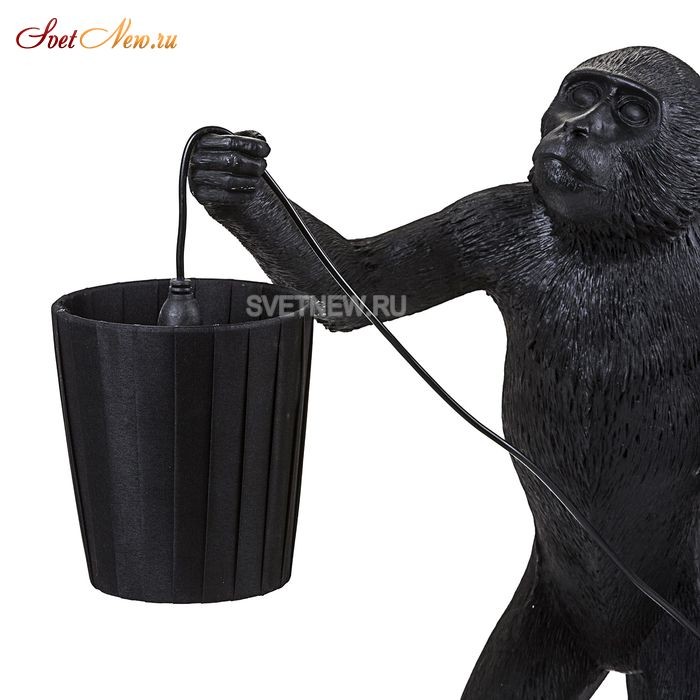 Monkey Lamp 14918 black