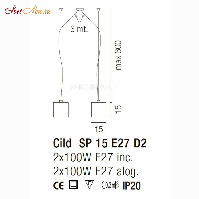 SP CILD 15 E14 BC GR