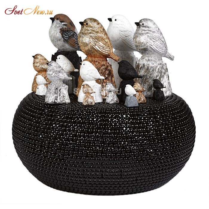 Статуэтка Sparrow white Singing bird