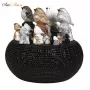 Статуэтка Sparrow white Singing bird