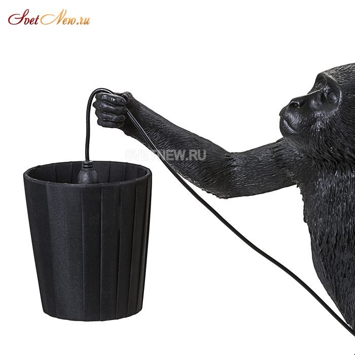 Monkey Lamp 14918 black