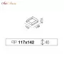 10481 LITO RECESSED HOUSING