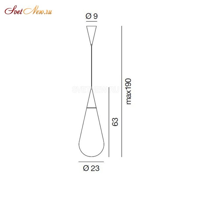 Goccia H1 white