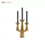 Gem Candelabra Brass/Gold