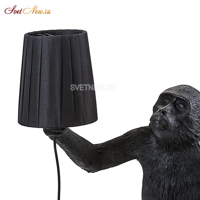 Monkey Lamp 14918 black