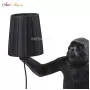 Monkey Lamp 14918 black