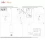 OAK SP1 ROUND BIANCO