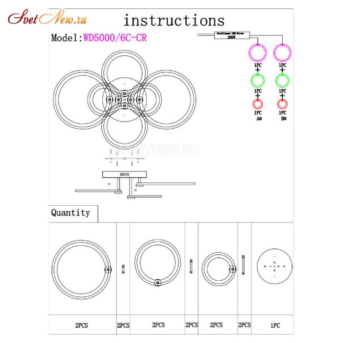 WD5000/6C-CR