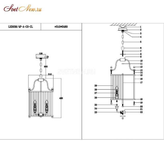LH3038/4P-A-CO-CL