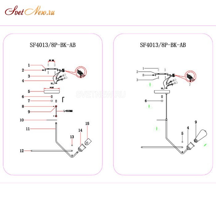 SF4013/8P-BK-AB