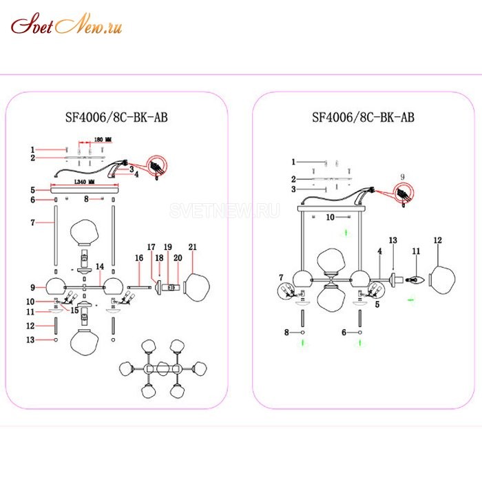 SF4006/8C-BK-AB