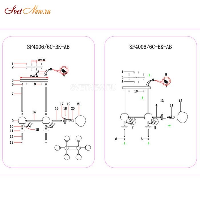 SF4006/6C-BK-AB