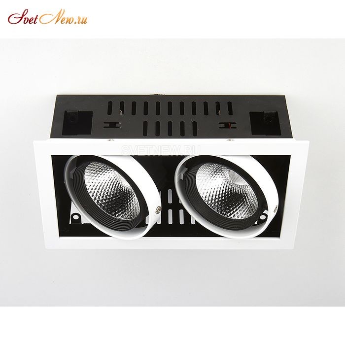 T812 BK/CH 2*12W 4200K