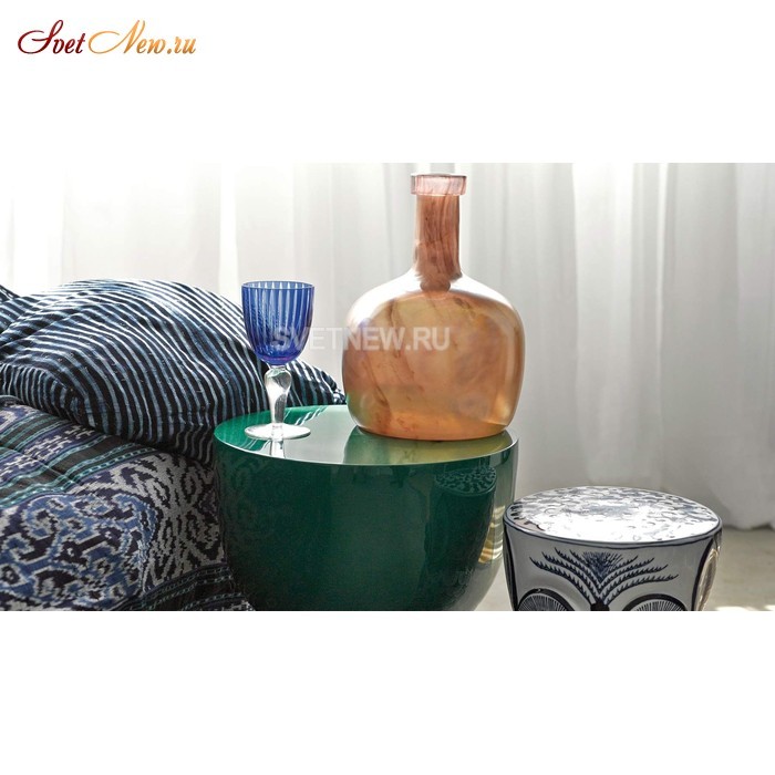 Wine glass cobalt