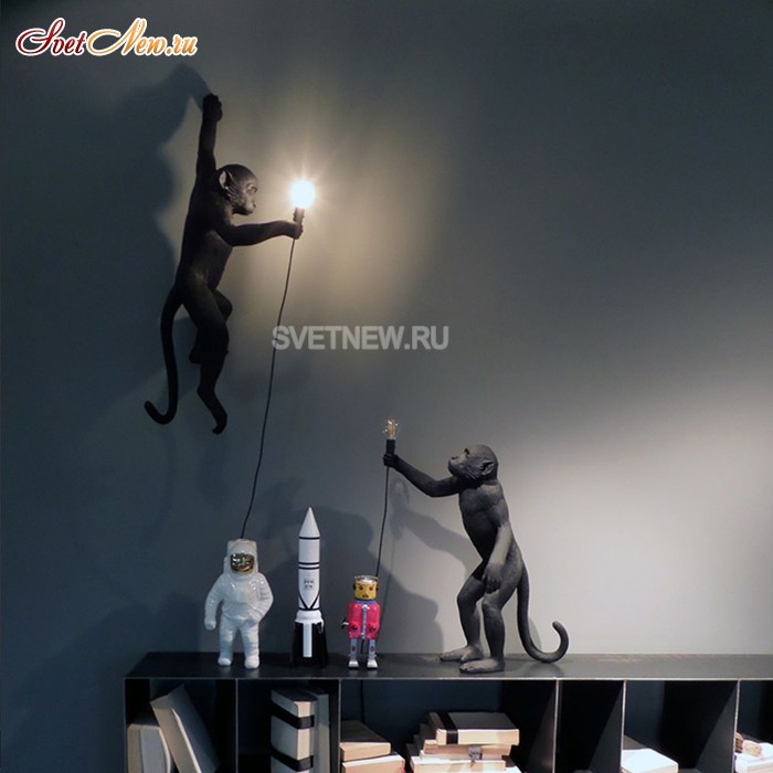 Monkey Lamp Hanging Right 116242