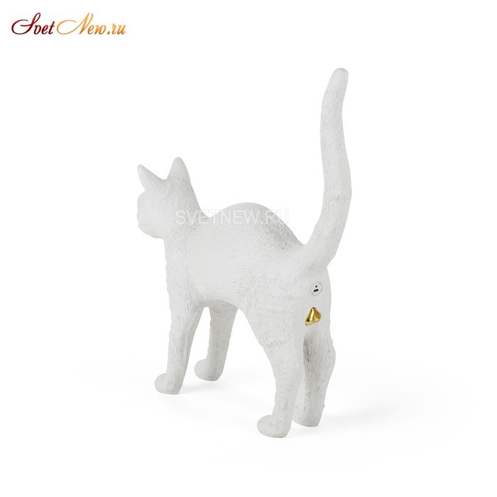 Jobby The Cat White