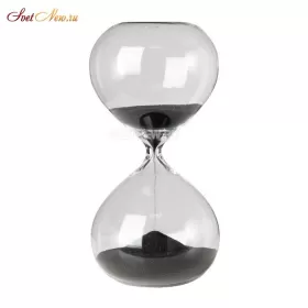 Sandglass ball S black